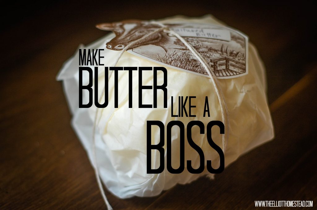 How To Make Butter | The Elliott Homestead (.com)