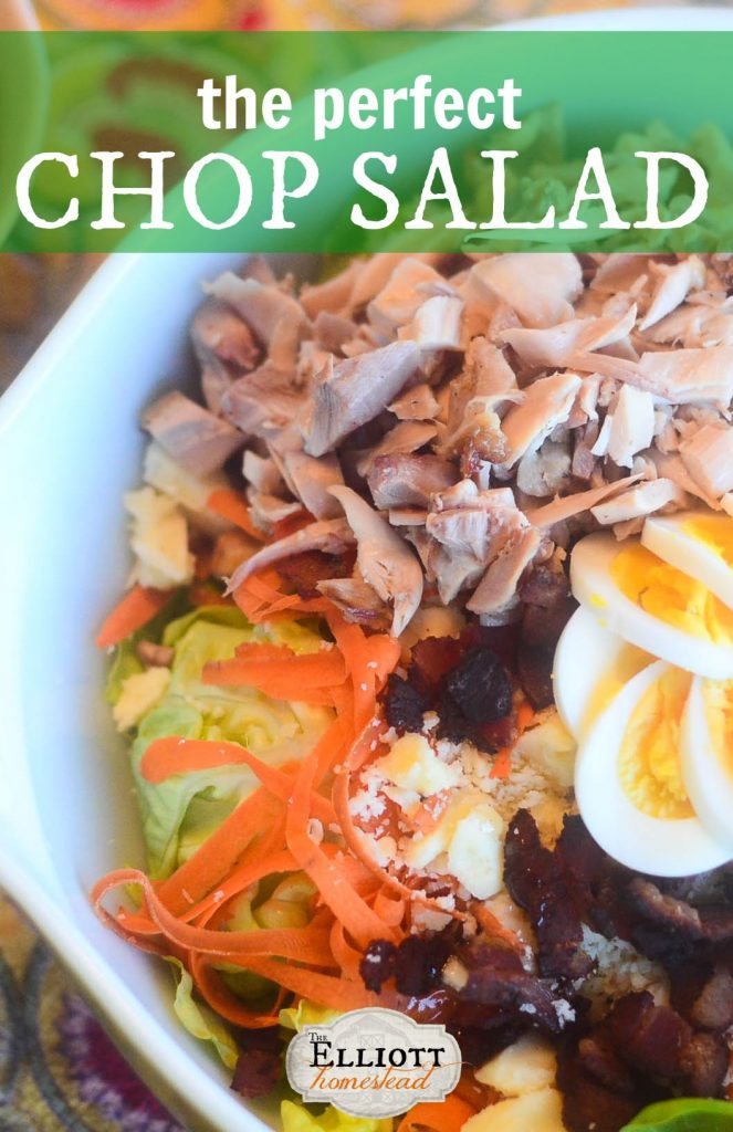 The Perfect Chop Salad. | The Elliott Homestead (.com)