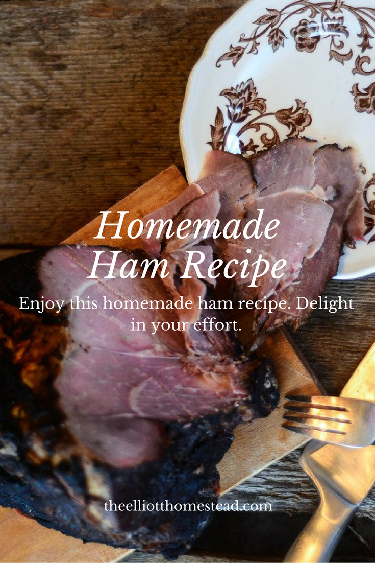 Homemade Ham Recipe | The Elliott Homestead