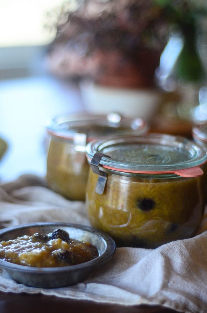 Rhubarb Chutney with Honey | The Elliott Homestead