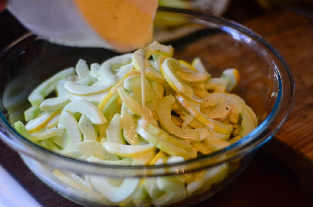 Drizzle, marinade, and marry the flavors for Cucumber Salad with Mint | The Elliott Homestead