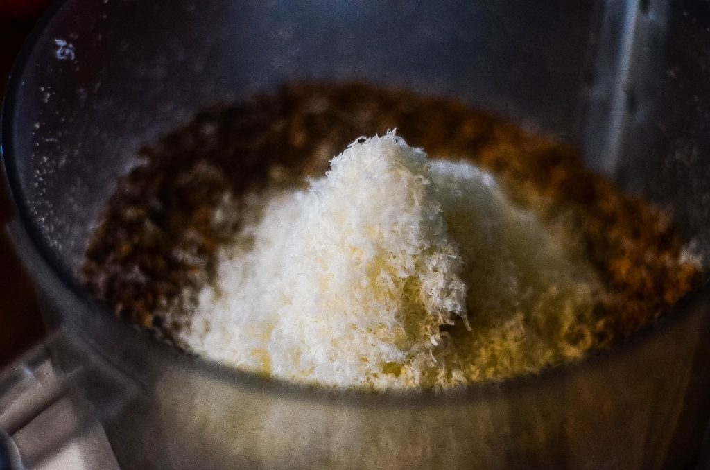 3. Add the Parmesan and garlic salt | The Elliott Homestead