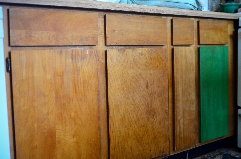 Old cabinets