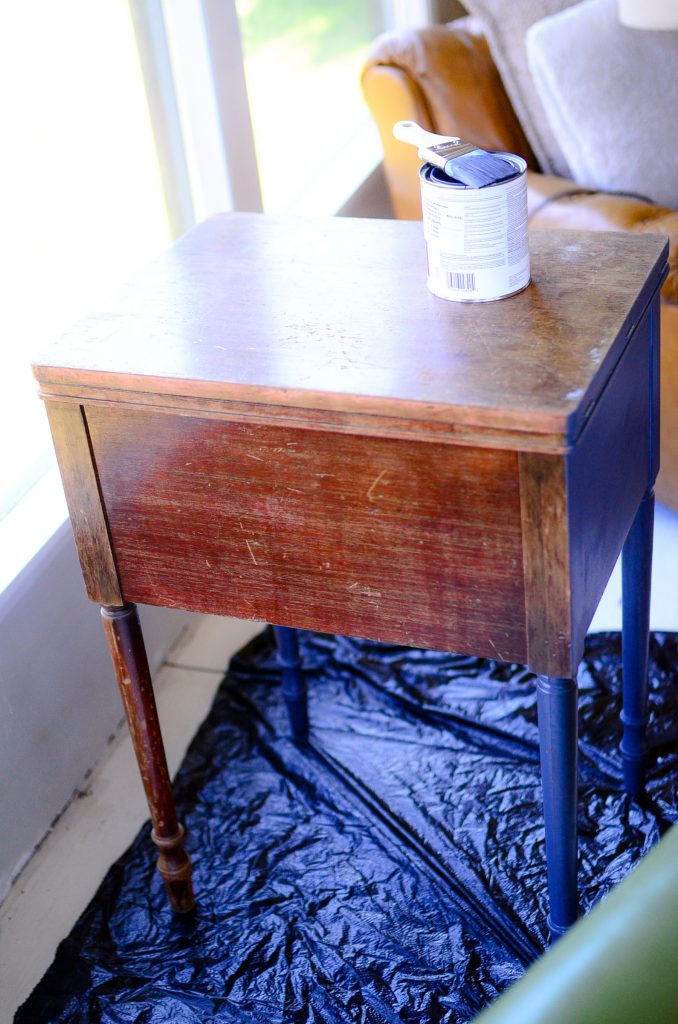 No primer - just paint! Here's how to distress wood perfectly.