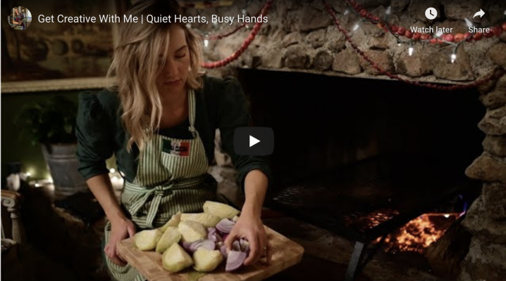 Get creative with me: quiet hearts, busy hands | The Elliott Homestead