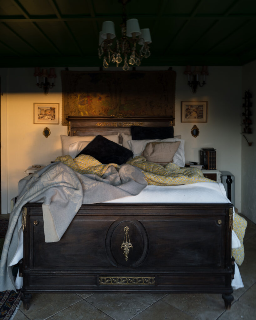 Unmade beautiful bed | The Elliott Homestead (.com)